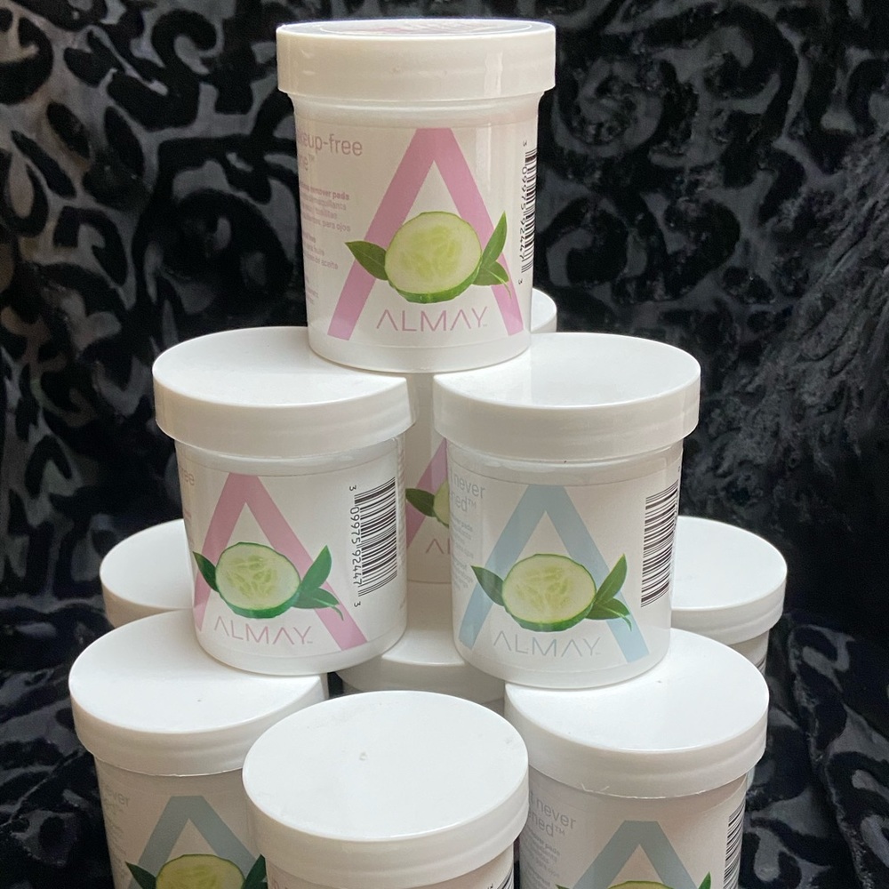 8x Almay Eye Makeup Remover Pads and three makeup removers